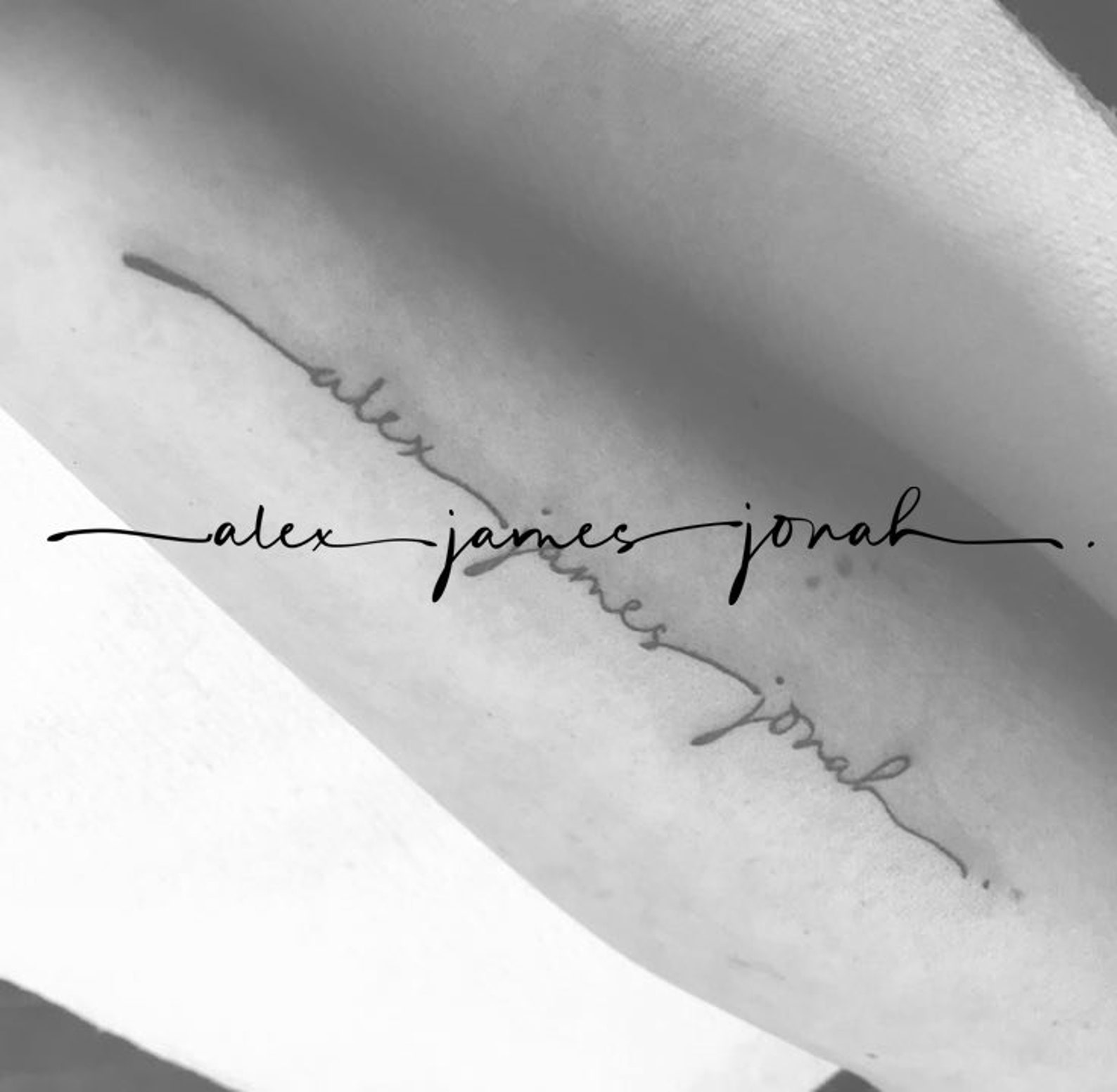 Tattoo Design Script Calligraphy Names - Etsy