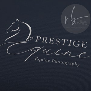 Vorgefertigtes Logo, Pferde Logo Design, Pferd Logo, Mare Logo, Dressur Logo, Wasserzeichen, Logo Branding Paket