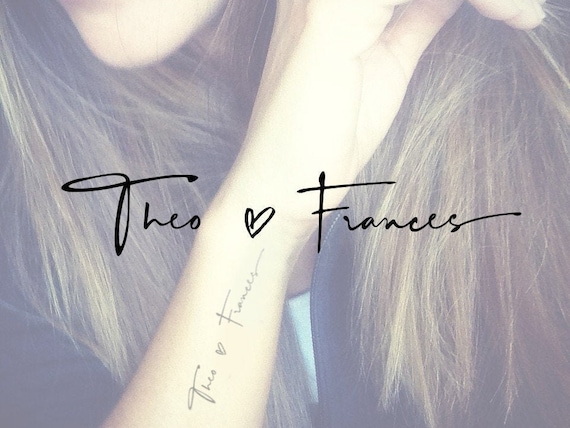 Tattoo Design Script Calligraphy Names - Etsy Tattoo Design Script Calligraphy Names - Etsy