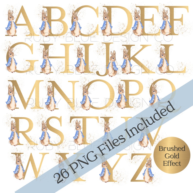 peter rabbit alphabet png peter rabbit 27 letters digital