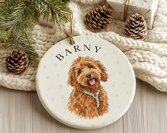 Digital Personalised Pet Image for Ceramic Ornaments