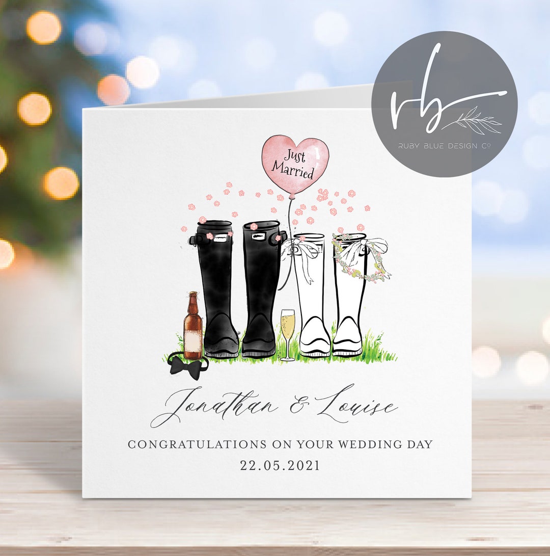 wellies for a wedding