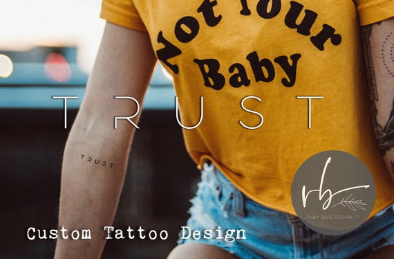 Couple Tattoos with Trust - Lemon8 Search