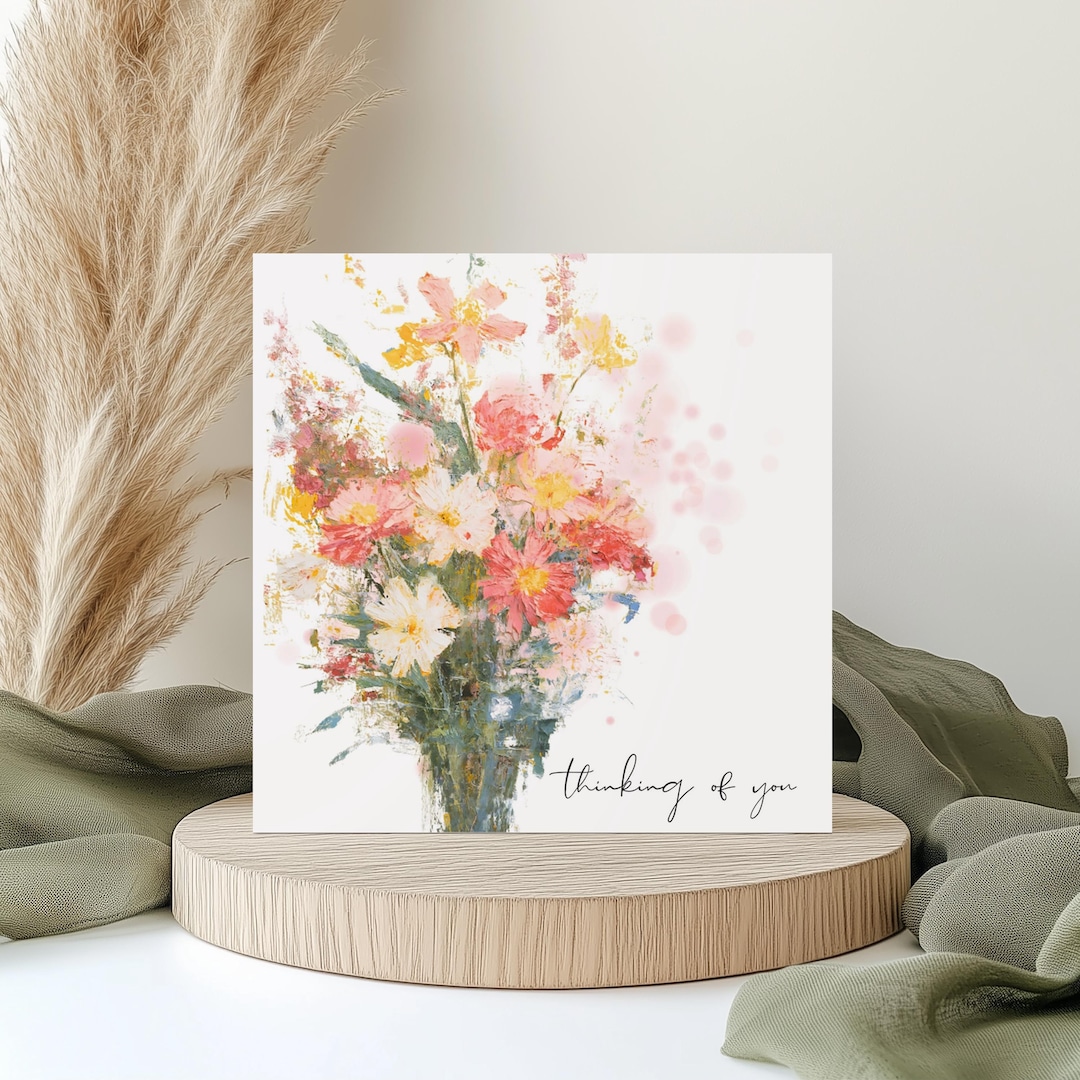 Sympathy Card - so Sorry for Your Loss Card, Floral Card, for Grief ...