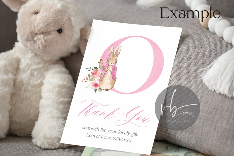 flopsy rabbit pink floral watercolour alphabet png peter etsy