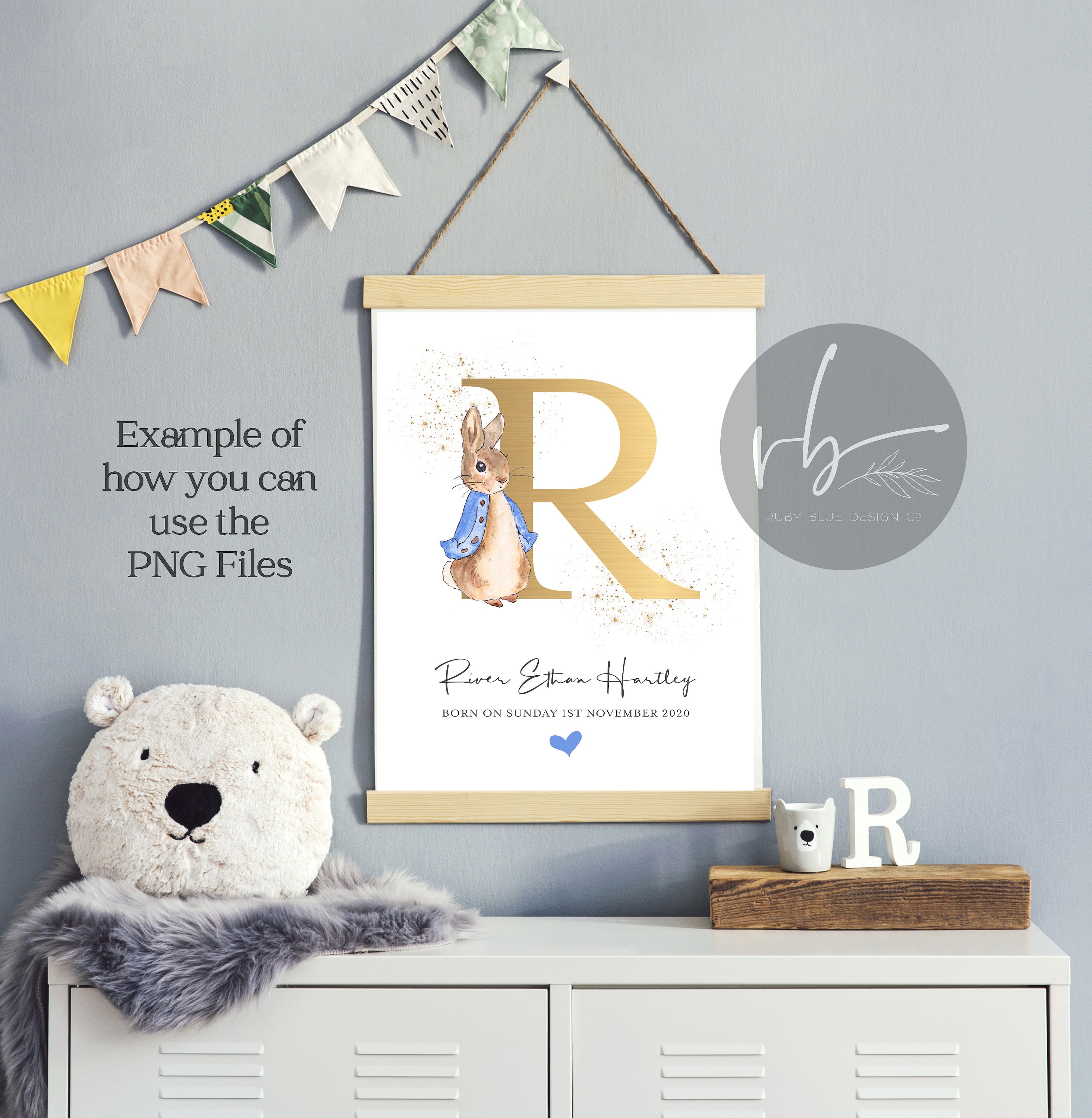 Peter Rabbit Alfabeto PNG Peter Rabbit 27 Letras Descarga - Etsy México