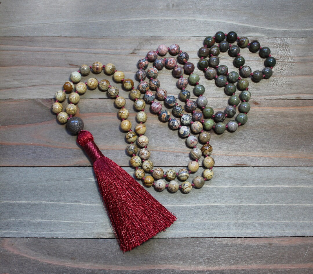 Mala Necklace Men Mala Beads for Men Mala Beads 108 Yoga Etsy