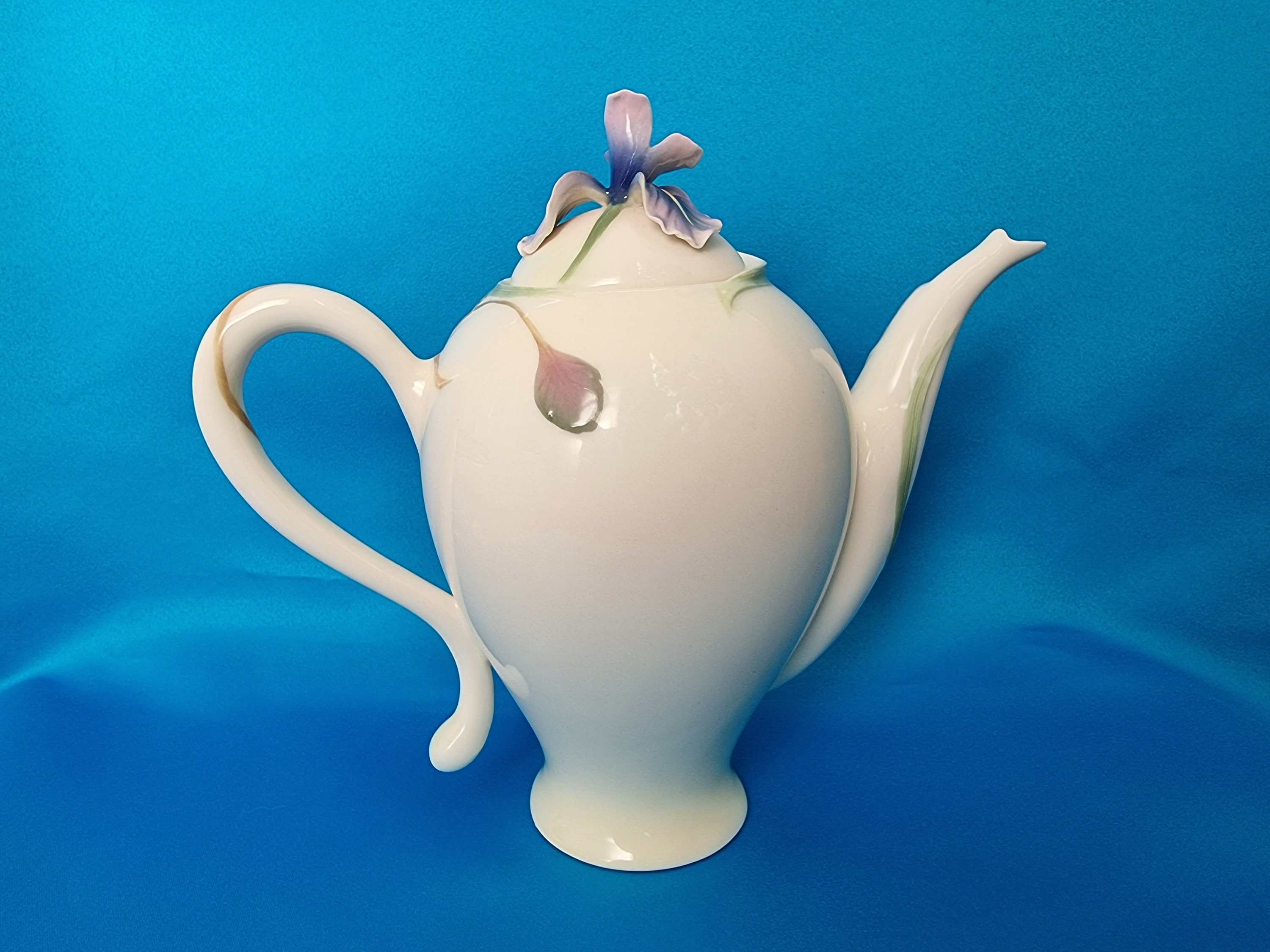 Franz Porcelain Teapot Franz Porcelain Porcelain Teapot Etsy