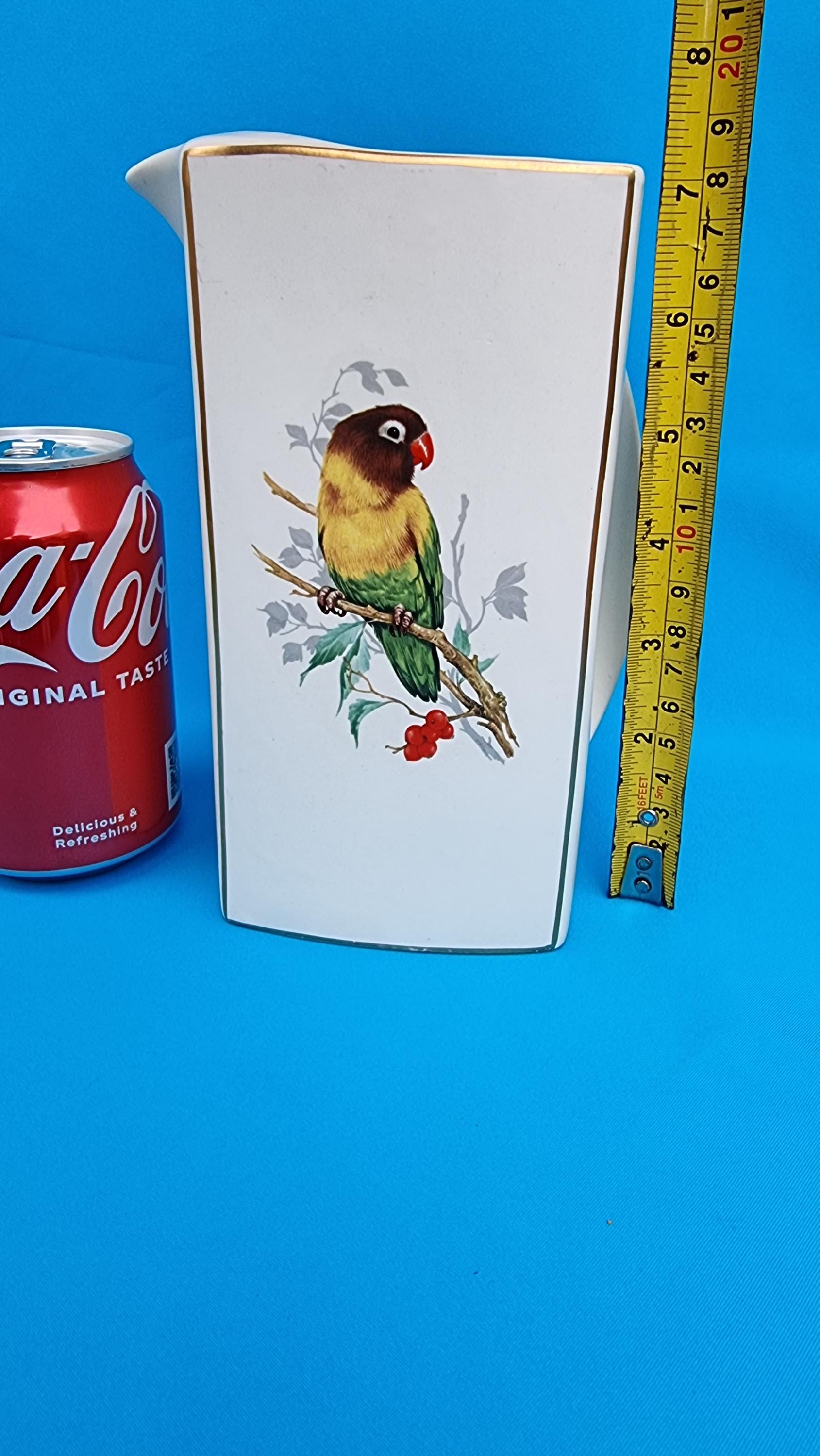 Carlton Ware Vase With Bird Design - Etsy