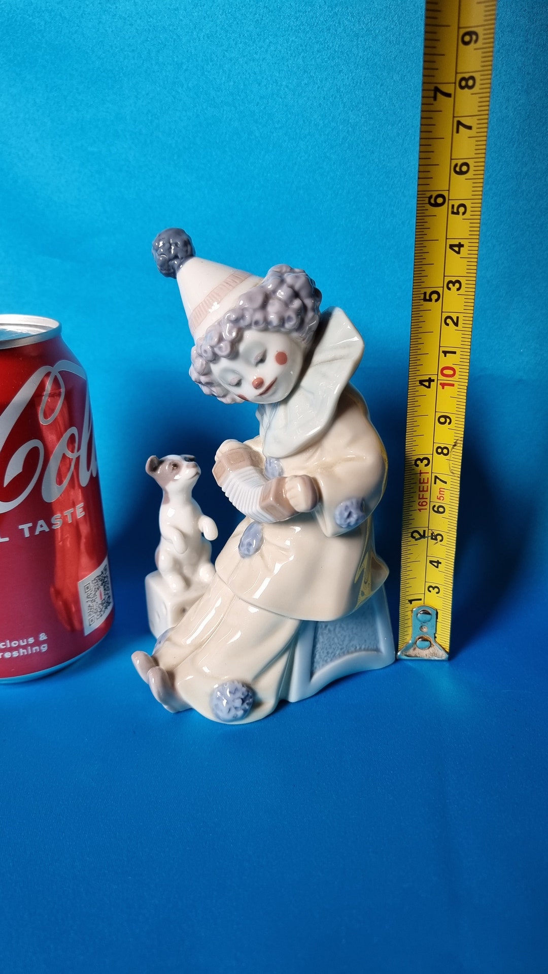 Lladro Clowns, Lladro Figurine, Porcelain Figurine, Clown Figurine