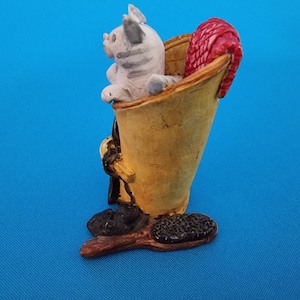 Peter Fagan katter, Peter Fagan, kattfigur, kattskulptur, vintage kattfigur, liten kattfigur, kattfigur i keramik, tabbykattfigur