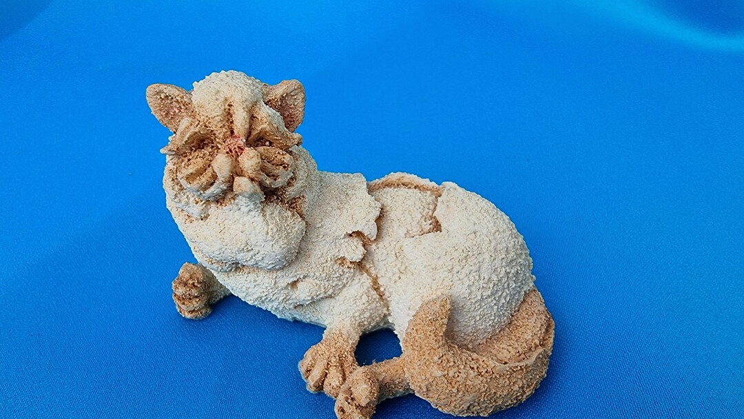 A Breed Apart, a Breed Apart Cat, Siamese Cat Figurine, Tabby Cat