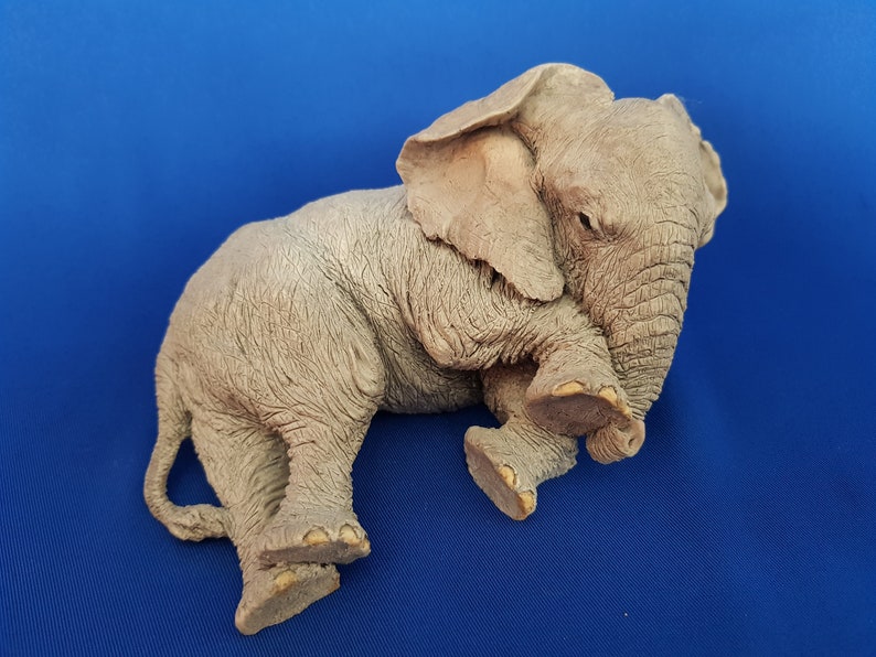 Jacksonville Mall Tuskers elephant figurine Popular vintage elephan res figure