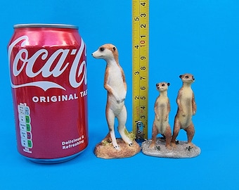 Meerkat figurine, Meerkat, African animal Figurine