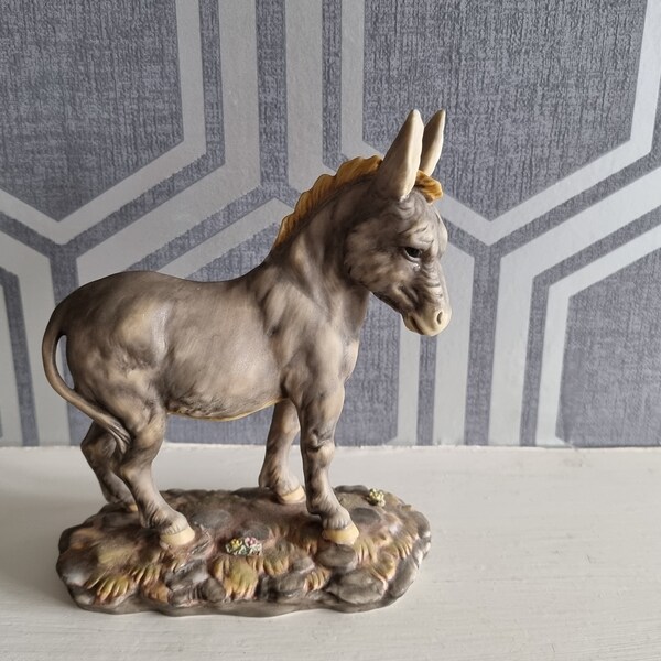 Donkey Figurine Etsy