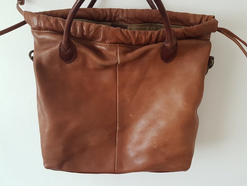 Western Leather Bag Western Bag Vintage Leather Bag Brown Etsy
