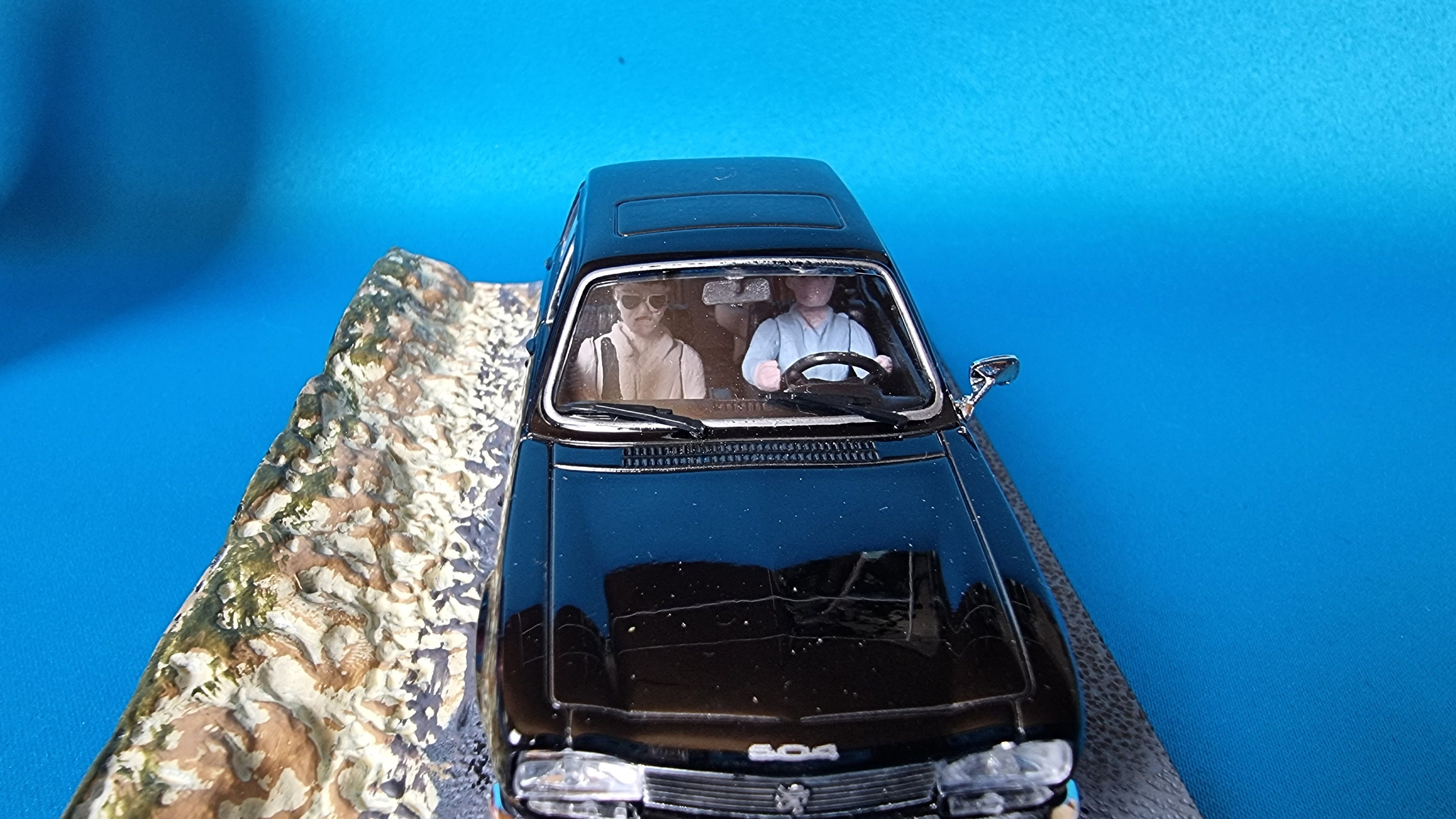 Norev Jet-Car France réf 849 : Peugeot 504 Berline Police