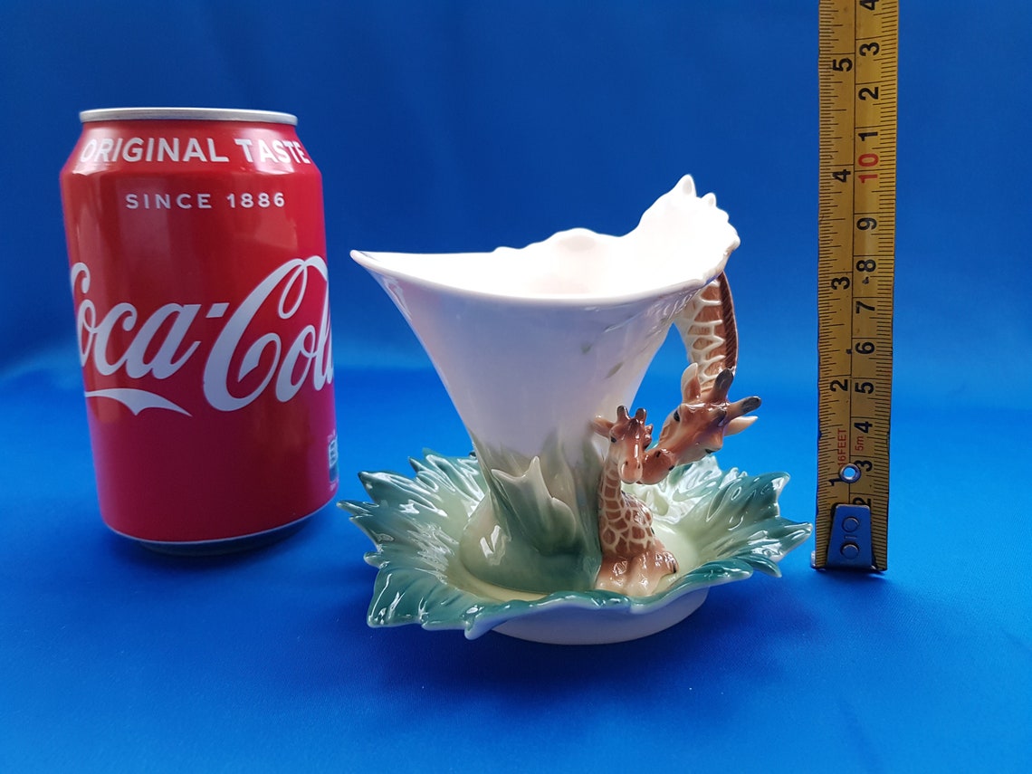 Franz Porcelain Cup Franz Porcelain Porcelain Cup Giraffe Etsy UK