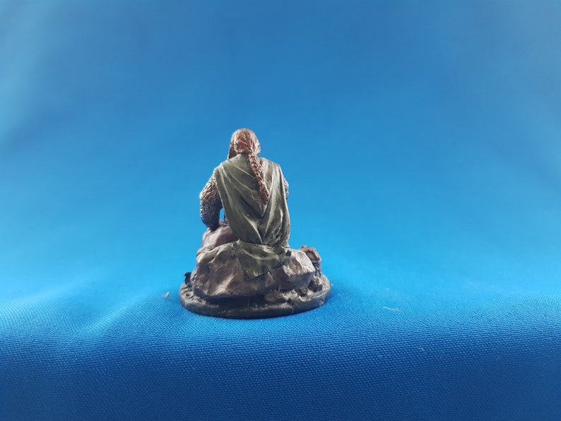 metal figurine gimli figure handpainted figure lord of the rings metal art figure Lord of the rings figurine gimli