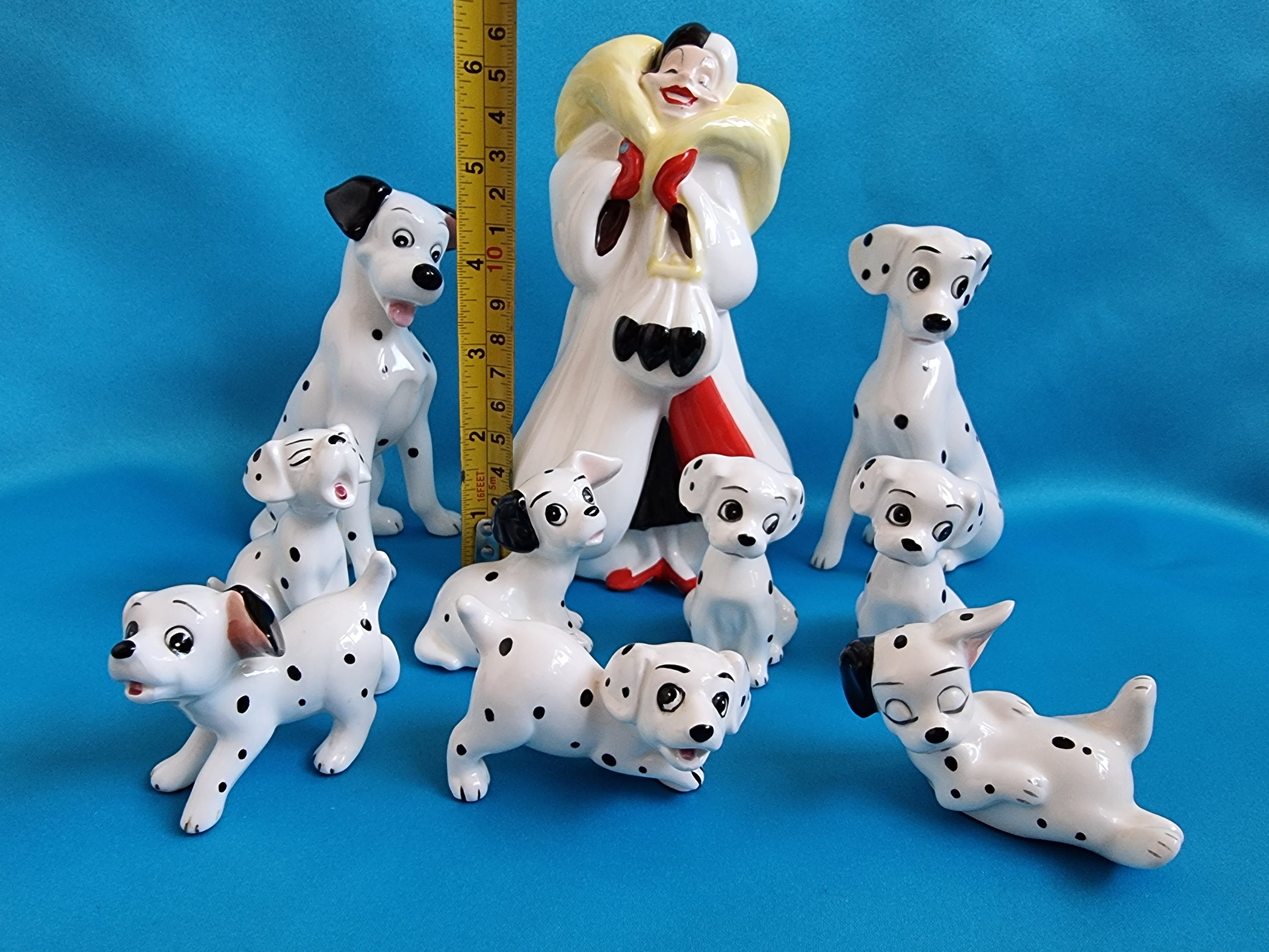 101 dalmatians porcelain figurines