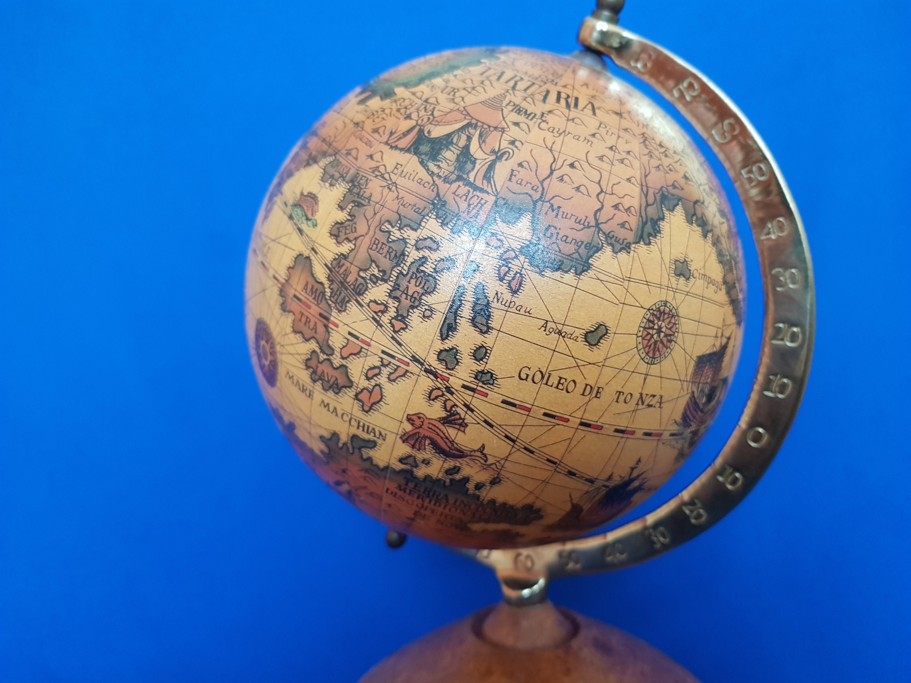 Globe Wooden Vintage Globe Map Antique Globe Old Globe Etsy Australia