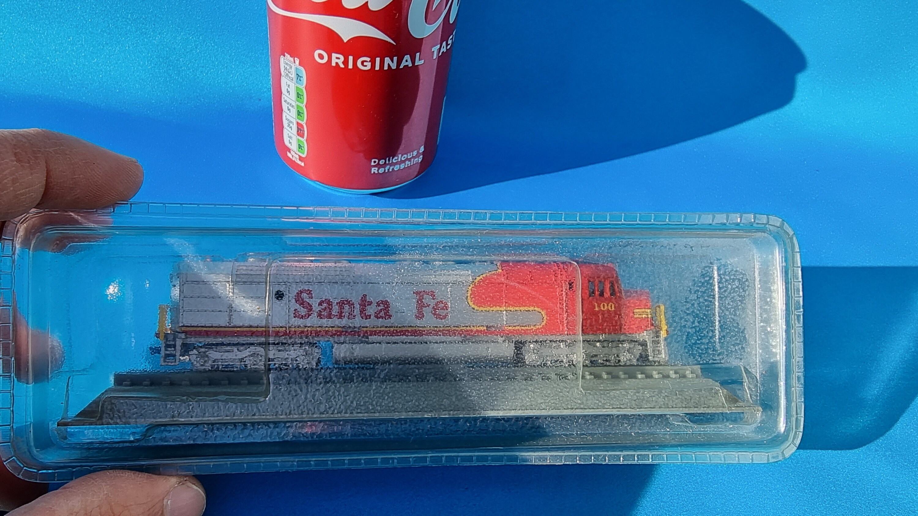 Vintage F45 Santa Fe Train Model - Del Prado Locomotive - Etsy