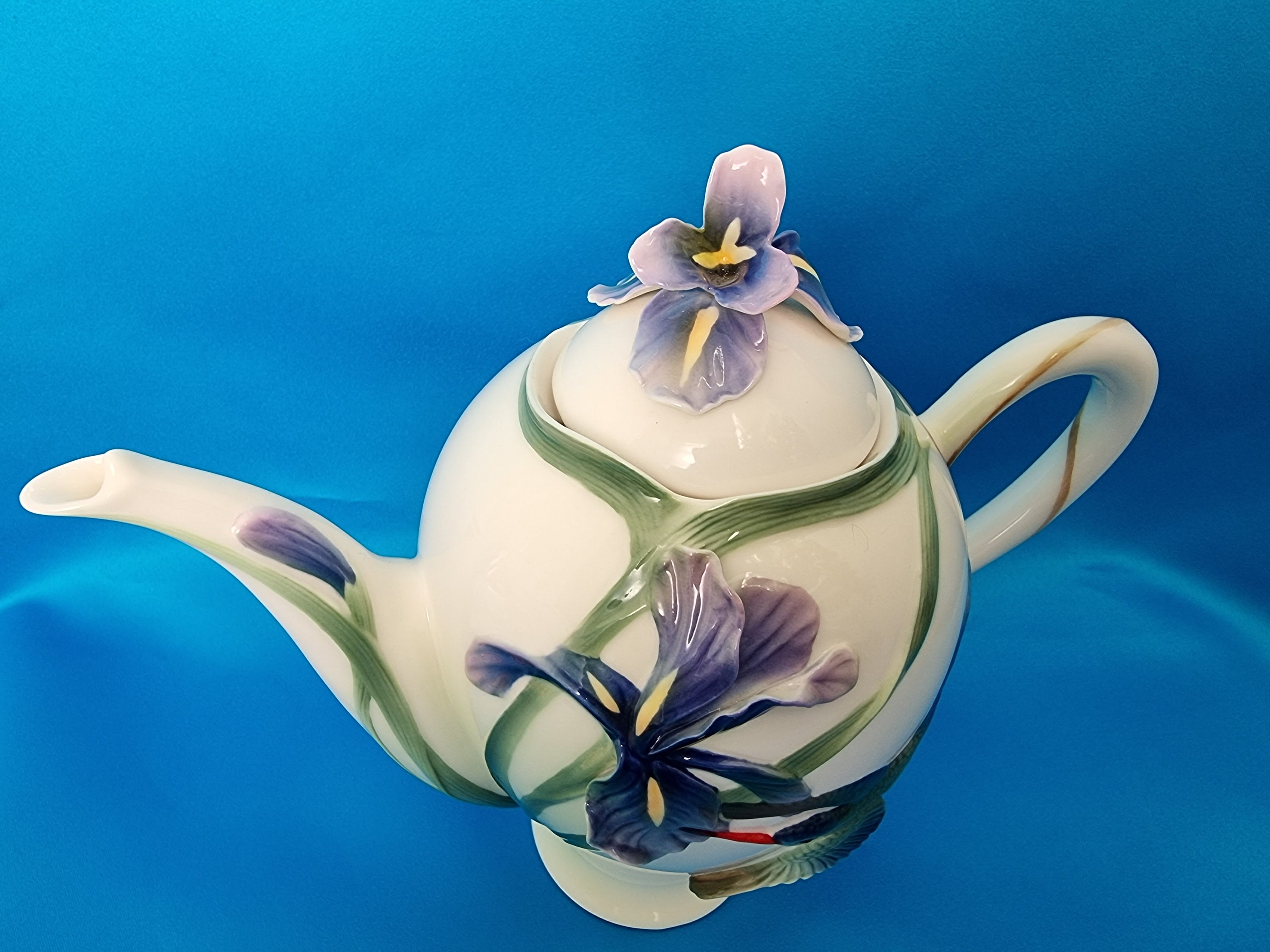 Franz Porcelain Teapot Franz Porcelain Porcelain Teapot Etsy