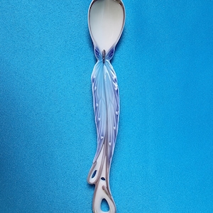 Franz Porcelain Coffee Spoon - Butterfly Design (5.12&quot;)