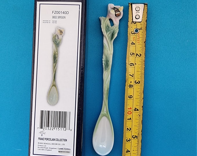 Franz Porcelain Spoon Franz Porcelain Porcelain Coffee Etsy