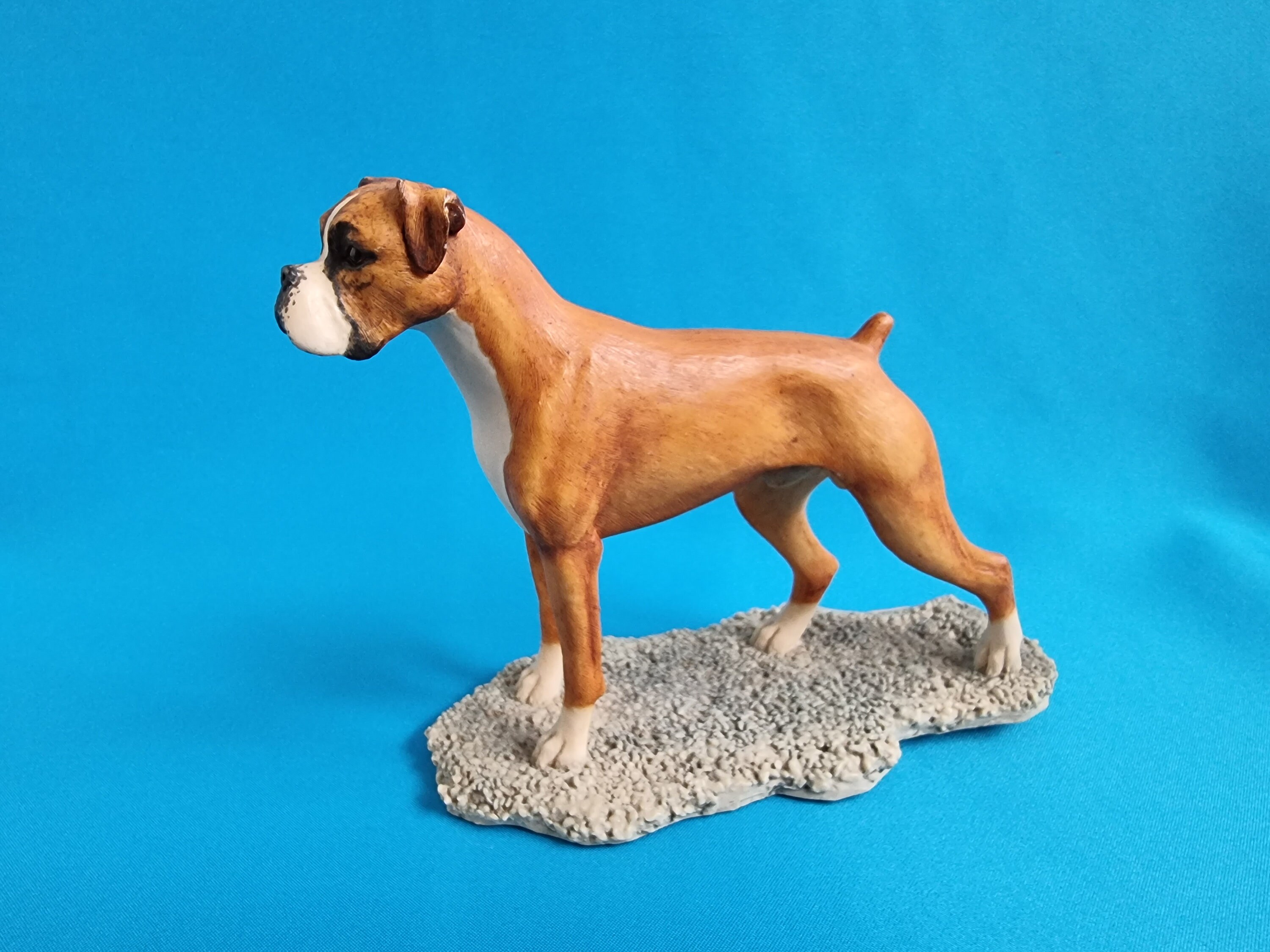 Boxer dog figurines store collectables