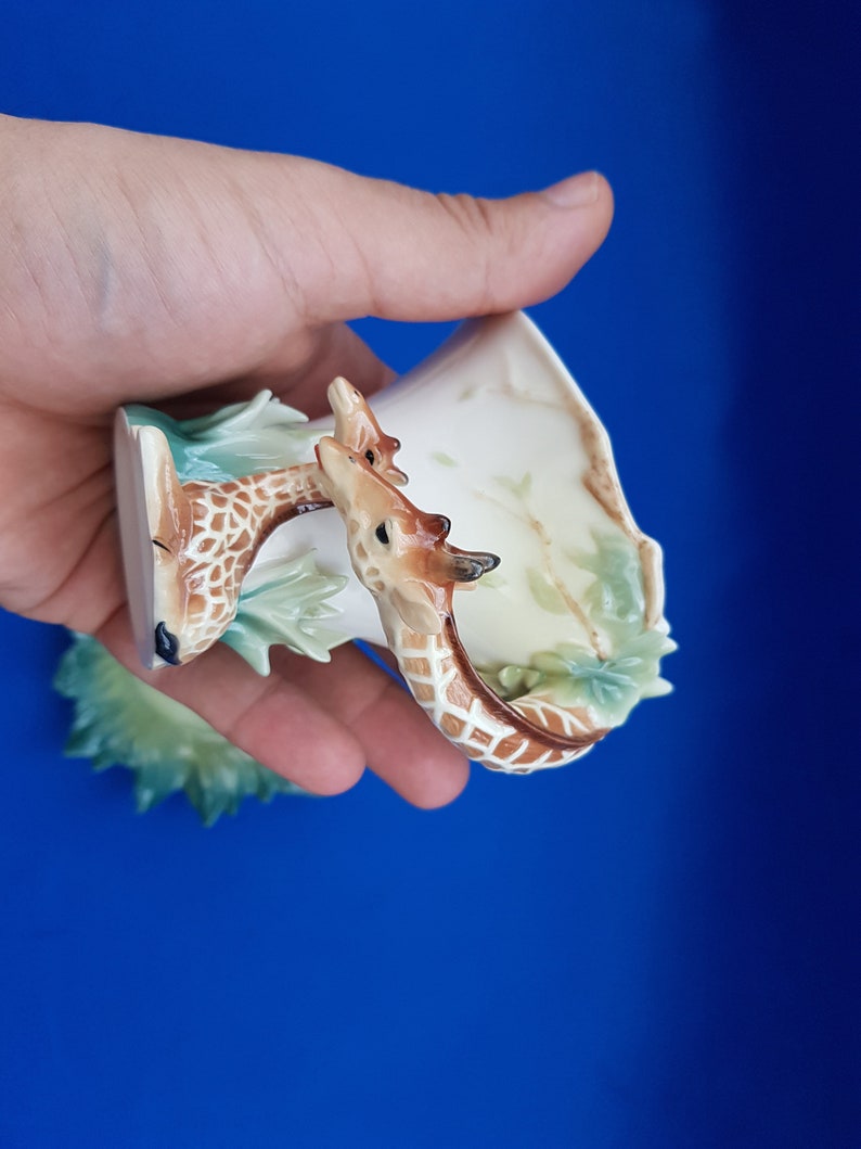 Franz Porcelain Cup Franz Porcelain Porcelain Cup Giraffe Etsy UK