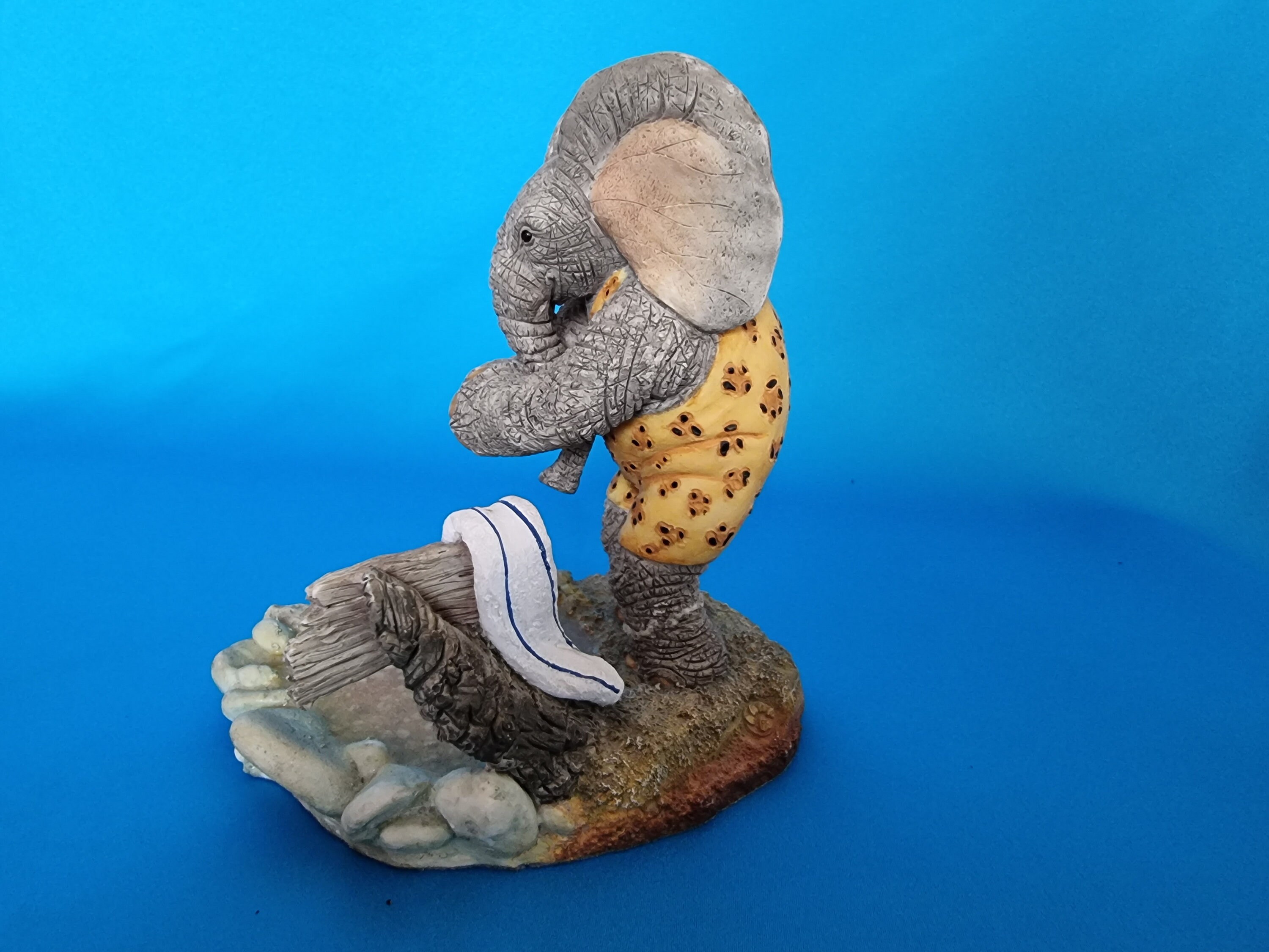 Tuskers elephants Elephant figure big elephants Figurine Etsy