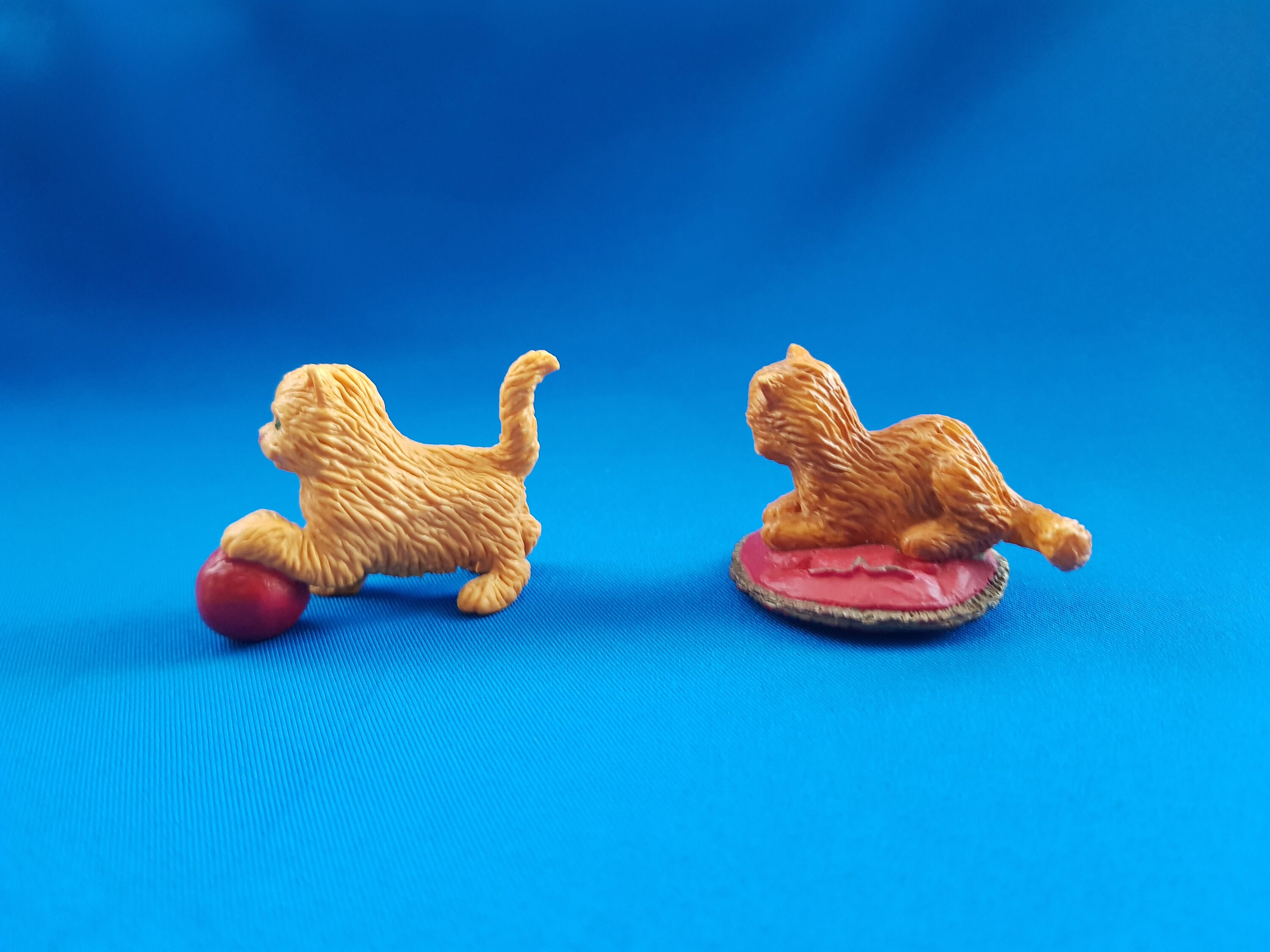 Small Cat Figure Rubber Cat Figurine Cat Figurine Resin Cat Etsy