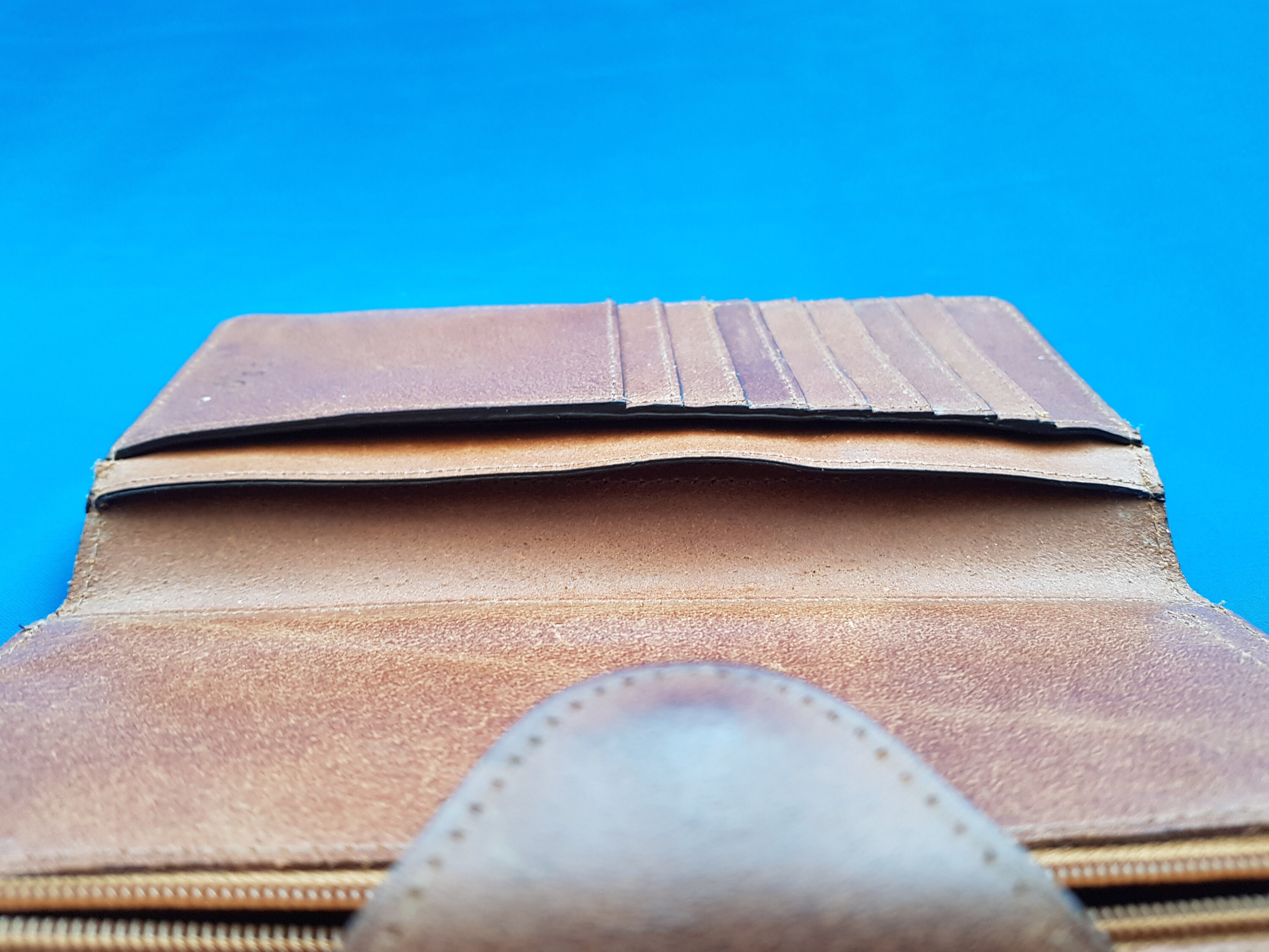 Yoshi Wallet Yoshi Vintage Leather Wallet Brown Leather Etsy