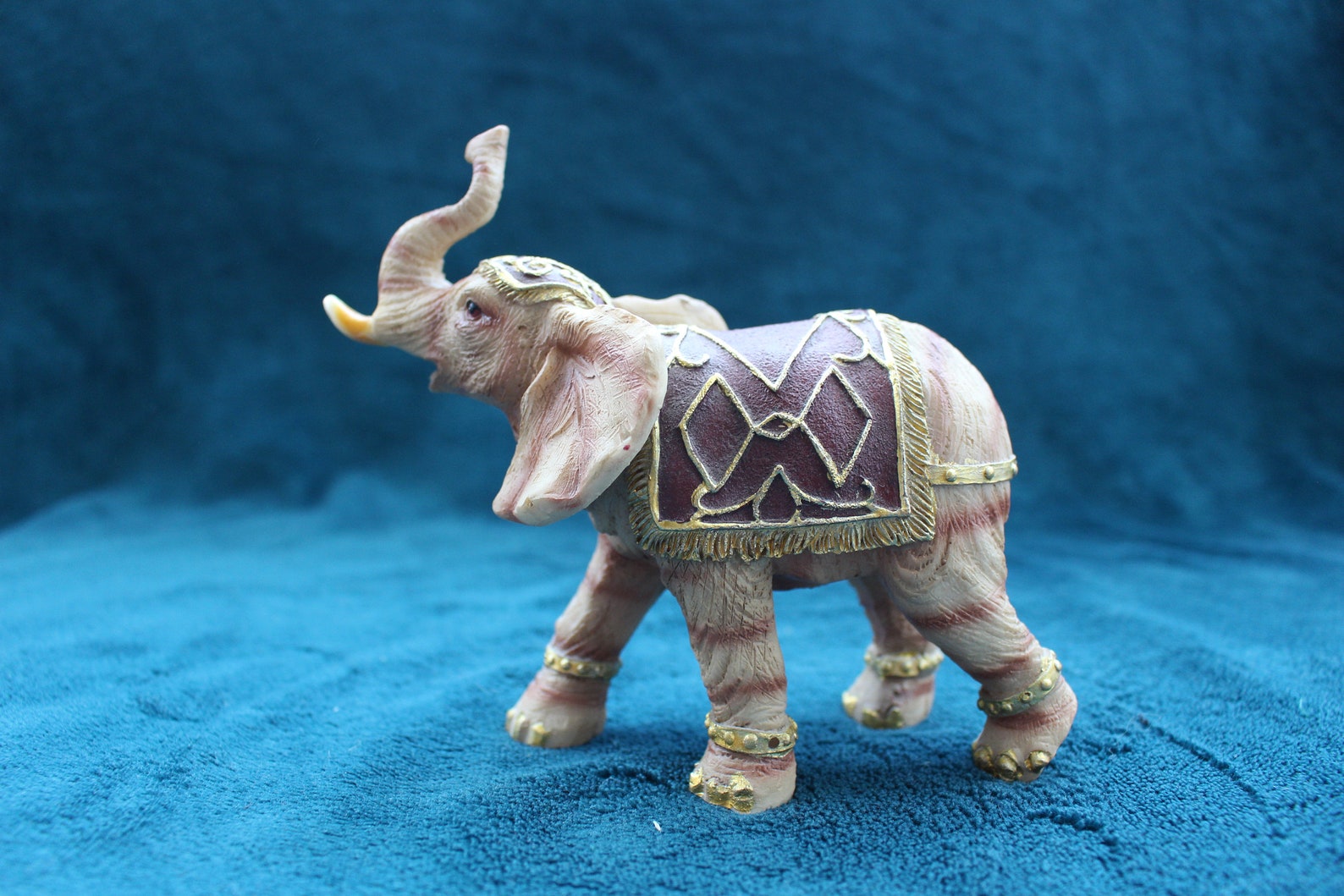 Elephant figurine Indian elephant figure resin elephants Etsy