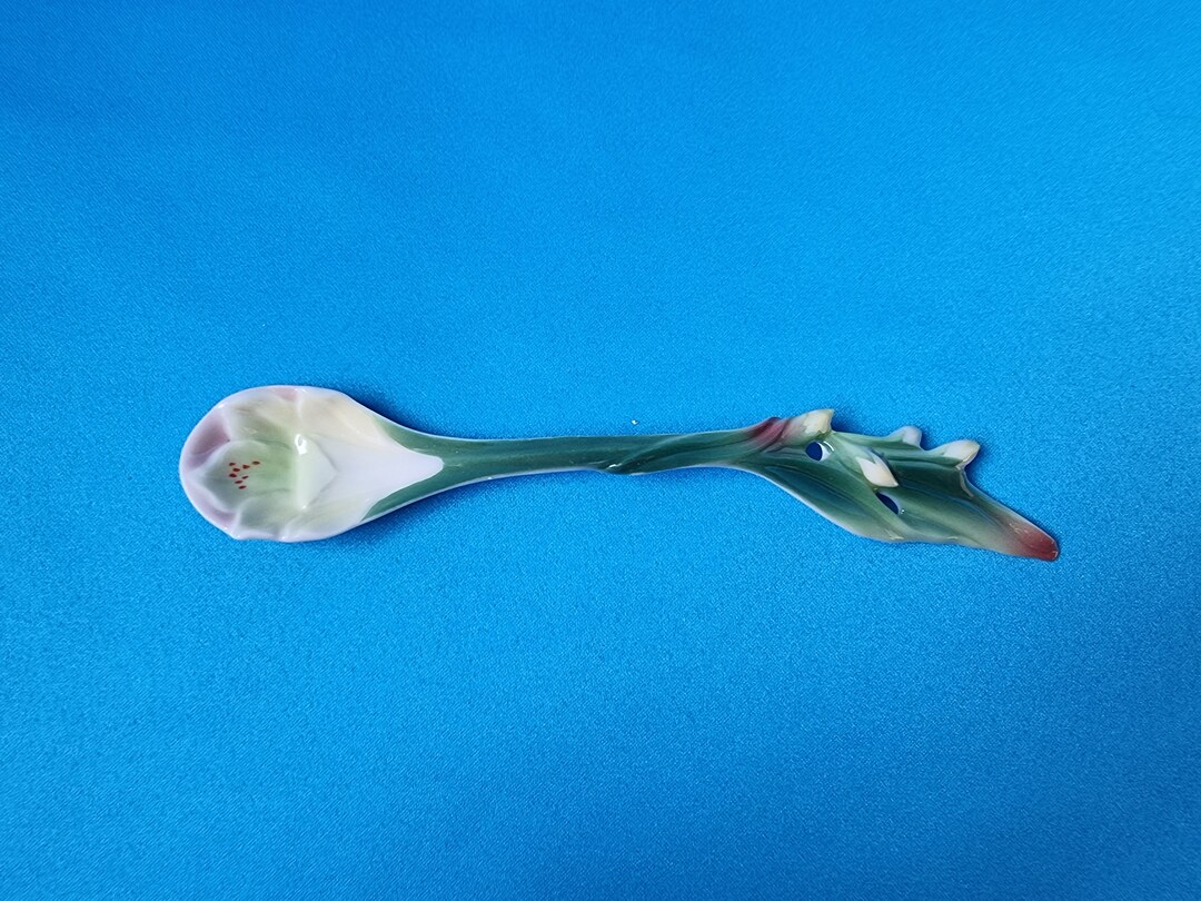 Franz Porcelain Spoon Franz Porcelain Porcelain Coffee Etsy UK