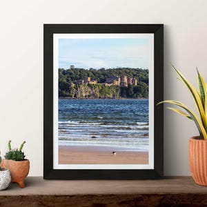 Culzean Castle Wall Art: Coastal Scotland Scene (Framed or Unframed)