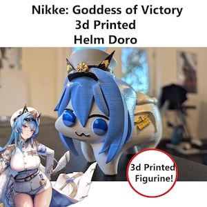 Nikke Helm Doro 3d printed figurine