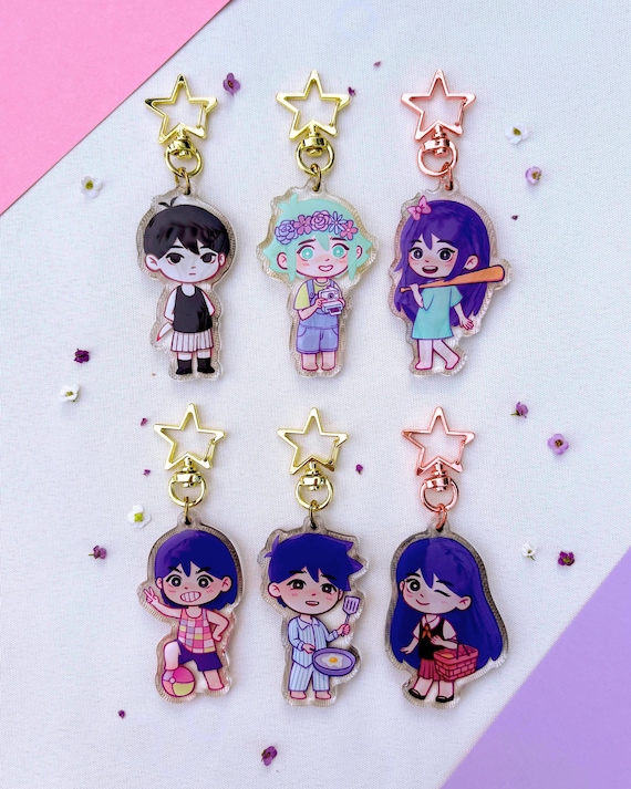 OMORI Headspace/faraway Town Double Sided Acrylic Keychains OMORI Headspace/faraway Town Double Sided Acrylic Keychains
