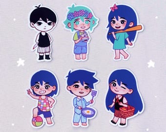 OMORI ヘッドスペースアクリルキーホルダー OMORIキャラクターアクリルキーホルダー 両面ヘッドスペース/Faraway