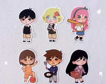 OMORIキャラクターアクリルキーホルダー 両面ヘッドスペース/Faraway