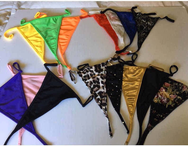 Bridal Shower Gifts Valentine Present Diamond G string Bachelorette 
