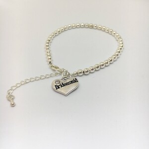 Bridesmaid Charm Bracelet