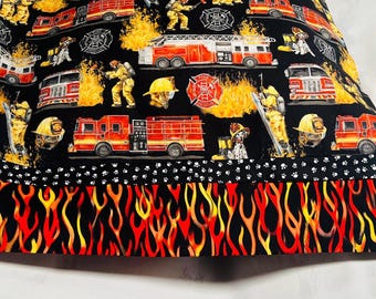 Fire Truck Pillowcase