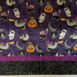 Sloth Halloween pillowcase