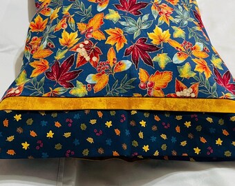 Autumn leaves and berries  pillowcase