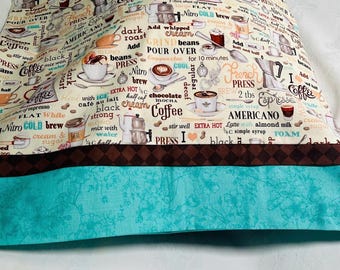 Coffee Shop Pillowcase