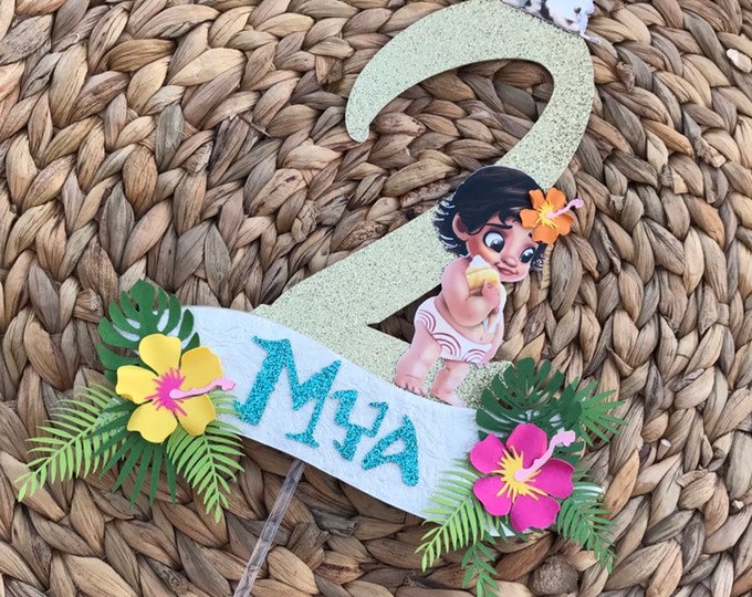 Paper Party Supplies Banners Signs Baby Moana Decor Moana Cake Topper Moana Inspired Cake Topper Paper Party Supplies Banners Signs Baby Moana Decor Moana Cake Topper Moana Inspired Cake Topper