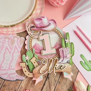 My first rodeo cake topper, first rodeo party  decor, Rodeo Party Decor, First Rodeo Decor,  Rodeo Birthday Theme, cowgirl first rodeo