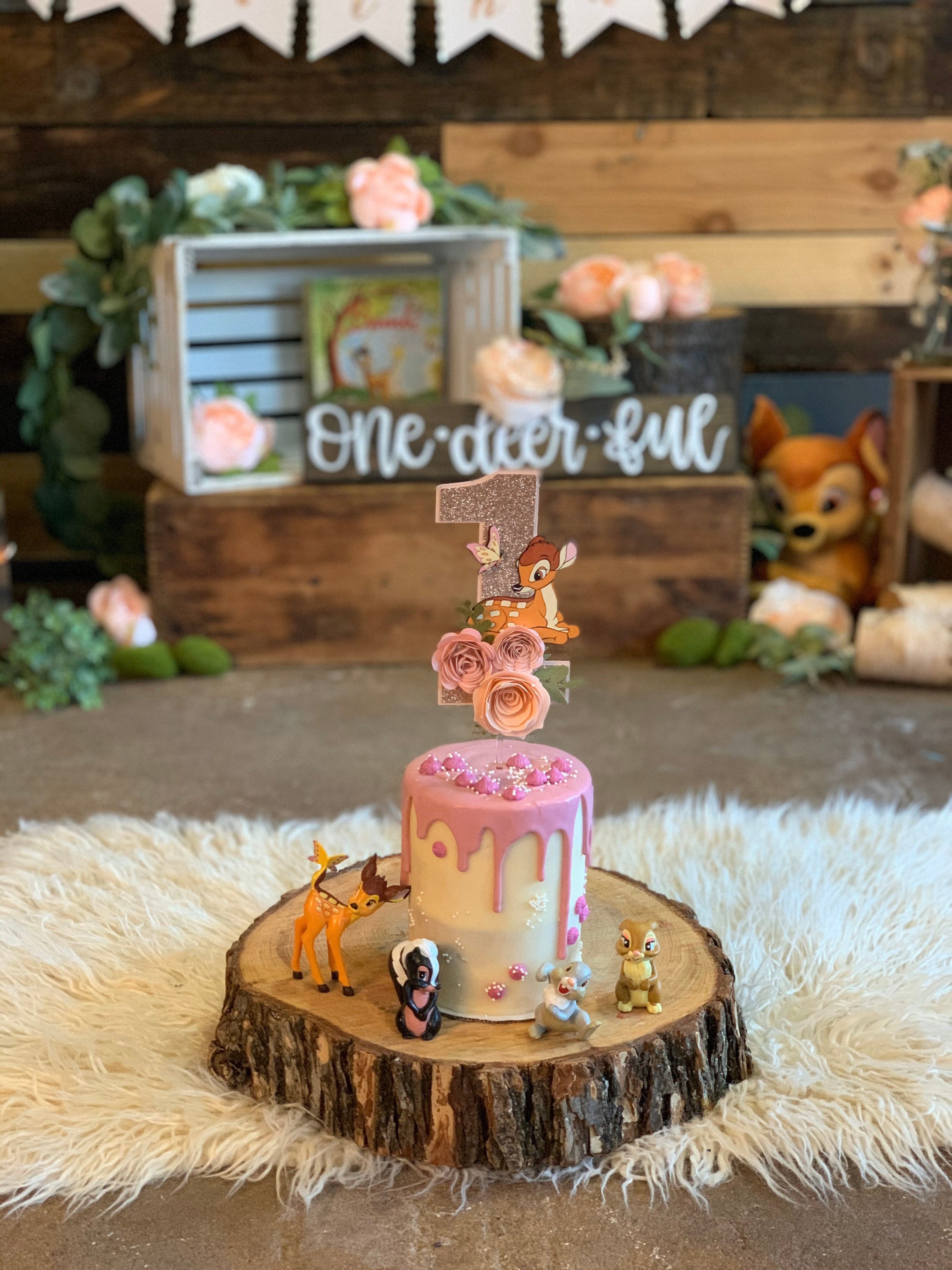 Bambi baby hotsell shower cake